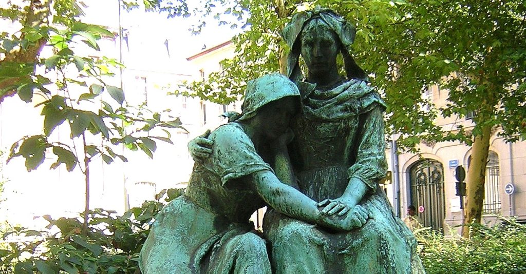 monument des Deux Sœurs Alsace Lorraine